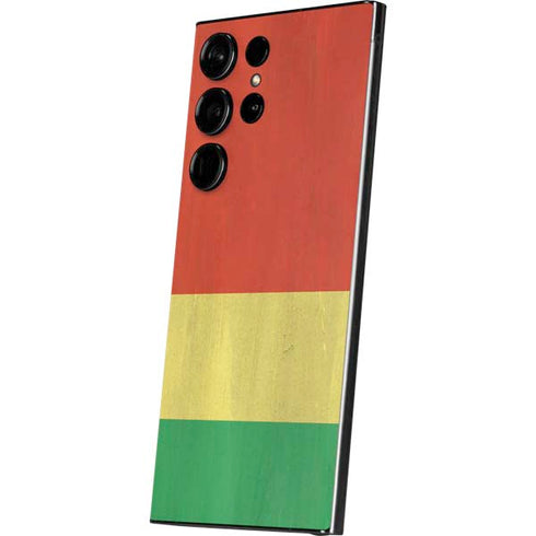 Bolivia Flag Distressed Galaxy S25 Ultra Skin
